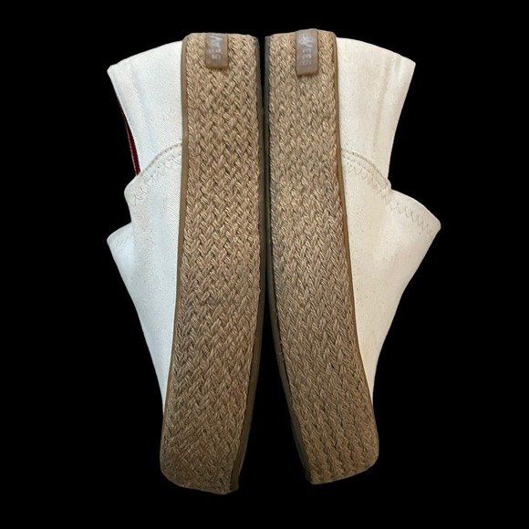 SeaVees Oceanside Espadrille High Stretch Slip-On Canvas Platform Shoes - Picture 13 of 16